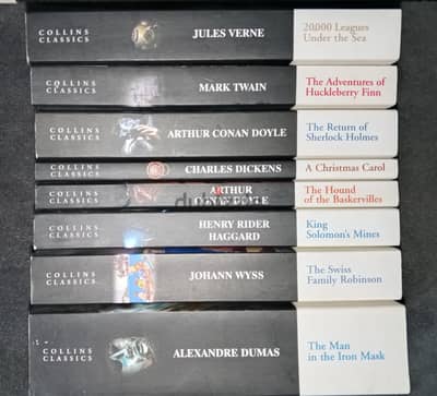 مجموعة من أشهر الروايات الإنجليزية الأصلية من سلسلة Collins Classics