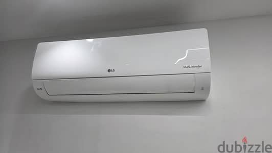 dual inverter LG air conditioner cool only 1.5 hp