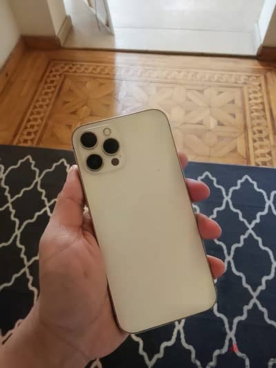 Apple - iPhone 12 Pro Max battery 77% 256G بدون علبه زيرو ضريبه