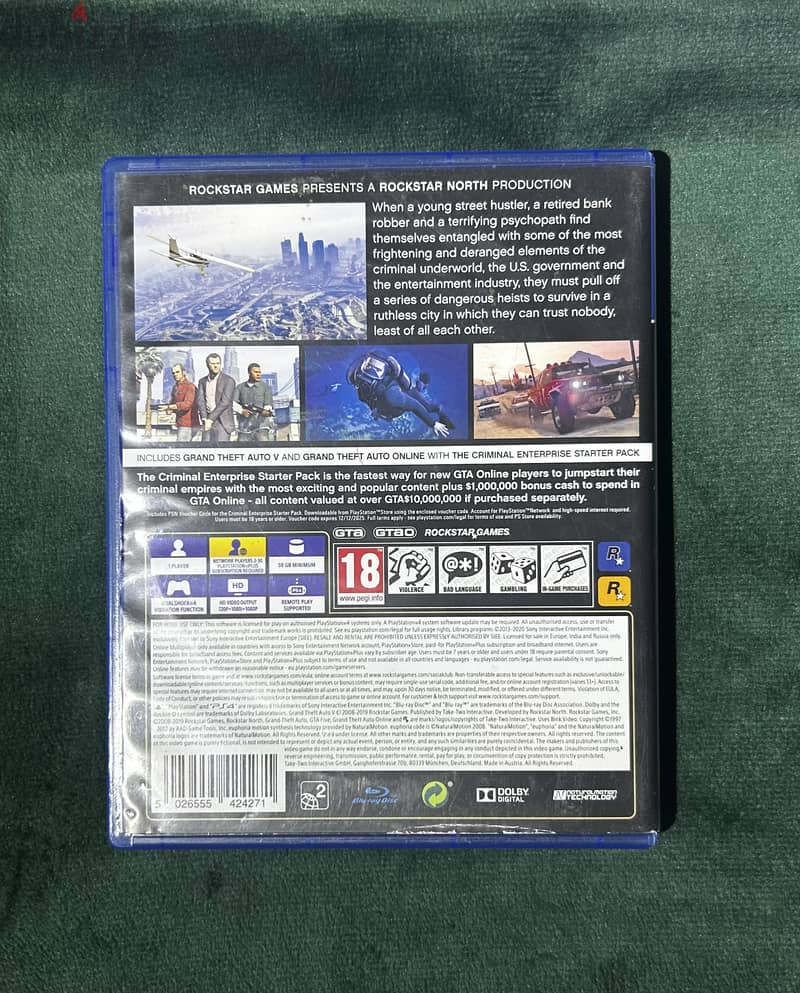 GTA 5 ps4 premium edition 2