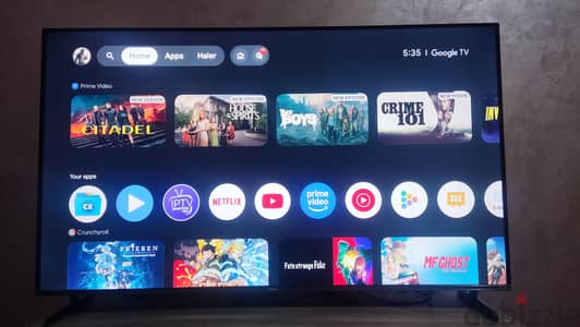 شاشة Haier 4k سمارت QLED