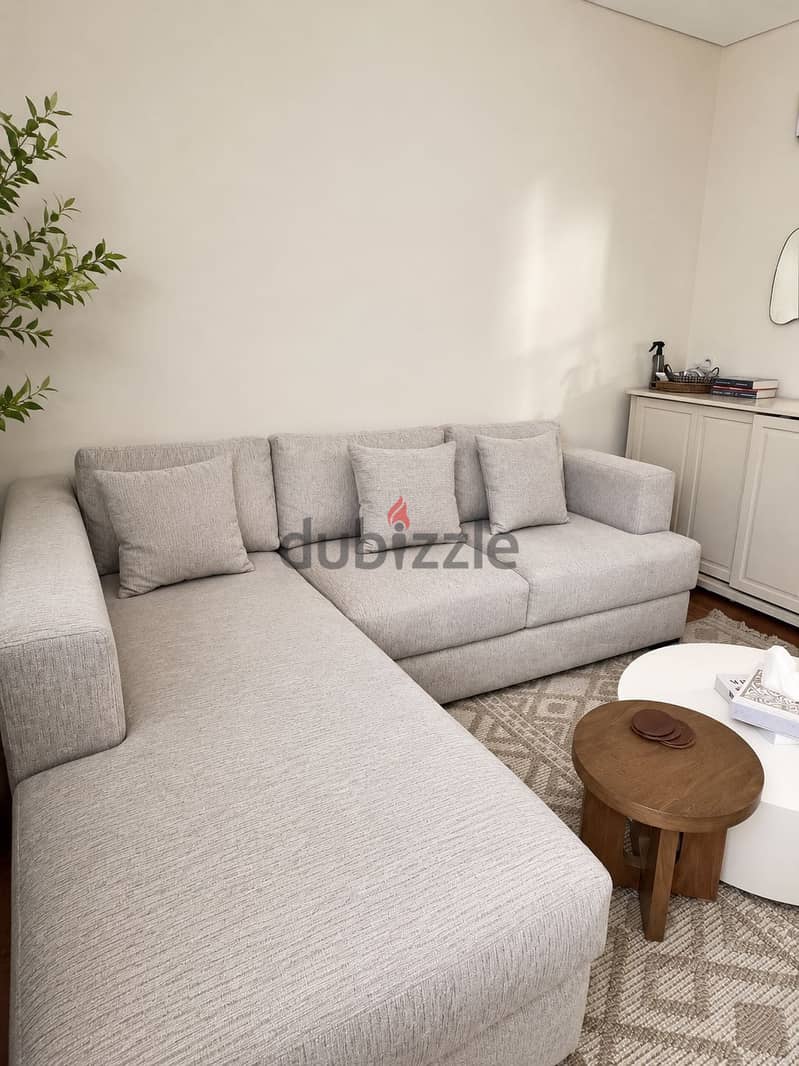 Used L-shape sofa 1