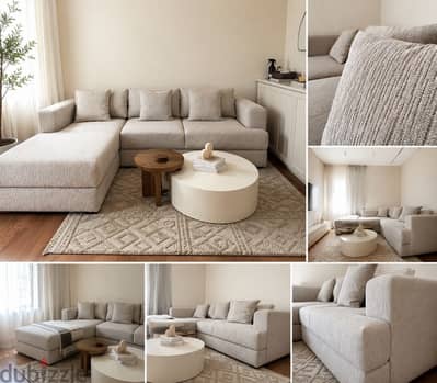 Used L-shape sofa