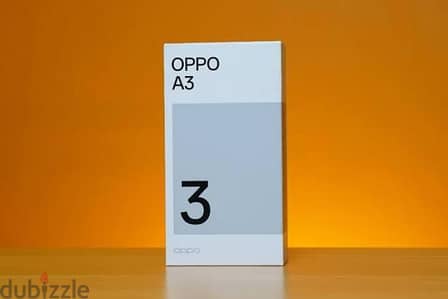 Oppo A3 128/6 جديد متبرشم ضمان محلى