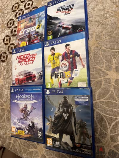 6 العاب ps4