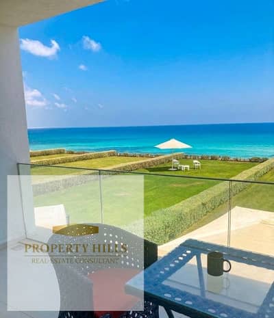 First-row ready chalet in Marina El Alamein finished furnished