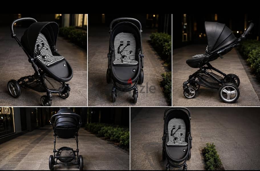 Mima Stroller – Excellent Condition | Black | Like New 1
