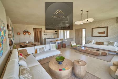 On the beach a town villa for sale in Ras El Hikma with a 35% discount fully finished USL in the most distinguished destination in the North Coast