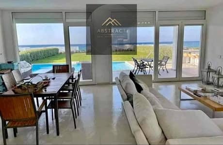 دوبلكس + private garden للبيع علي lagoon متشطب USL بالتكيفات بالتقسيط علي 10 سنين في كالي كوست راس الحكمه دقائق من فوكا باي الساحل الشمالي