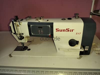 ماكينة خياطة سنجر نص كمبيوتر sunsir s1t  فبريكة بالكامل