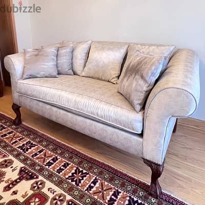 Sofa silver