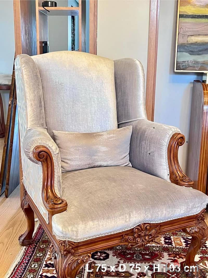 Sofa silver 2