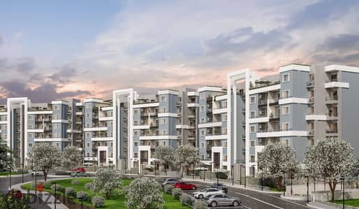 A great apartment ready for immediate delivery near the American University and Hyde Park Square at the best price per meter in a fully serviced compound.