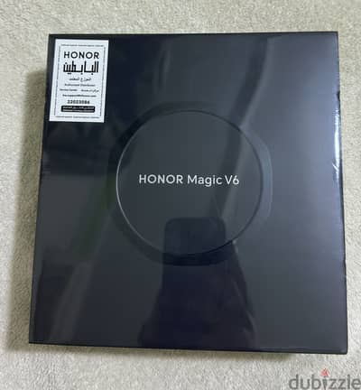 Honor Magic V6 5G 512GB 16GB RAM - جديد متبرشم احمر خالص ضريبة