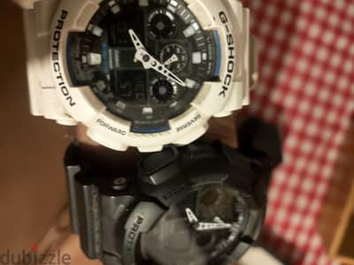 ساعتين G SHOCK جي شوك أصلي للبيع