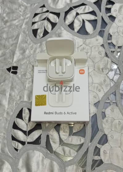 سماعة Redmi Buds 6 Active زي الجديدة  بالظبط