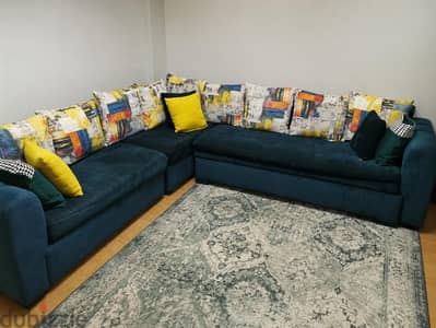 Modern L-Shape Sofa Bed | Excellent Condition.