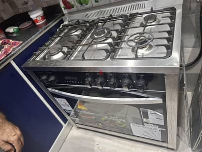 Premium grand chef 5 torches 60*90 stainless steel