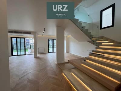 For those who appreciate spaciousness own a 5-bedroom villa directly on the lagoon next to Madinaty near Stone Park Saada Al Patio