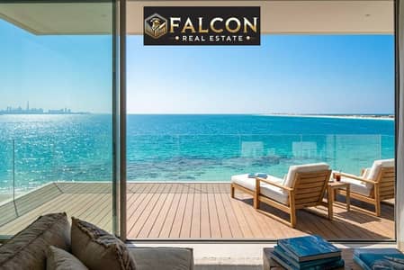 فيلا صف اول علي البحر استلام فوري تشطيب كامل بالفرش و الاجهزة full sea view بجوار فندق rixos وابراج العلمين و Porto Marina