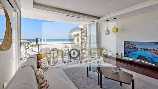 Delivery 2027 Chalet for sale finished with garden 188m Cali Coast Ras El Hekma next to Hacienda West