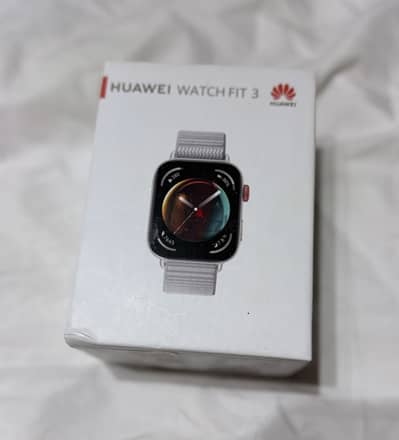 ساعة Huawei Fit 3 شبه جديدة بسعر لقطة (استعمال خفيف)