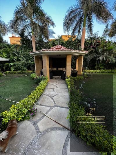 villa For sale: The largest model in Al Rehab Z Prime location, super deluxe finishing, 900m² plot, for sale furnished and equipped or unfurnished