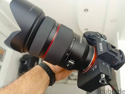 Samyang AF 24:70  F/2.8 استعمال بسيط زي الجديدة بعلبتها