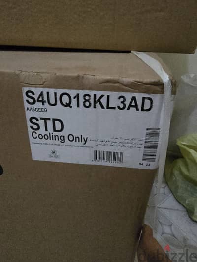 تكييف lg 2.25 dual cool inverter std بارد فقط جديد زيرو