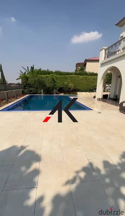 Prime Location -Furnished Standalone villa with pool For Rent in Uptown Cairo - Mokattam