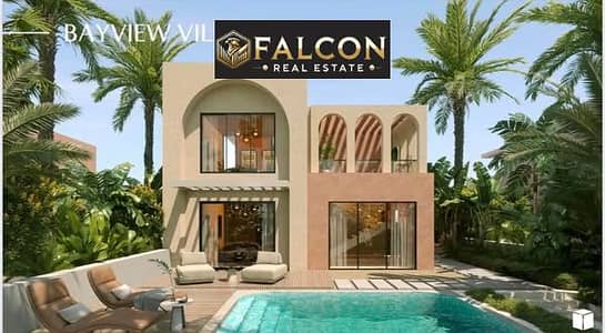 Luxury Villa [First Row] Fully Finished + ACs in OGAMI BY SODIC Ras El Hekma next to Fouka Bay & Plage