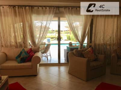 Ready to move ultra super lux chalet resale below market price with 4 bedrooms in La Vista 7 Ain Sokhna near Galala City and Zaafarana Road for sale