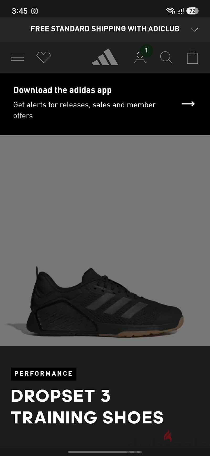 Adidas Dropset 3 Trainer Original  8
