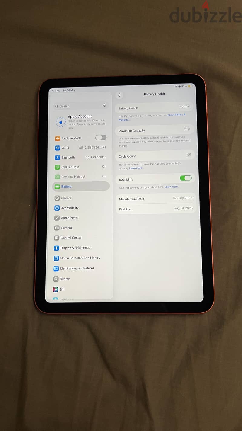 Ipad a16 11th gen 512gb 2