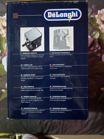 ماكينة اسبرسو وكابتشينو ديلونجى ec260