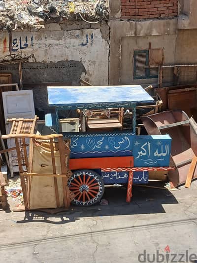 عربيه فول خشب للبيع