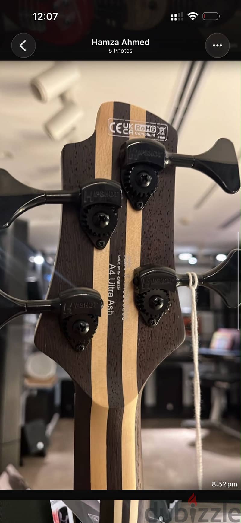 Cort a4 Ultra Ash 1