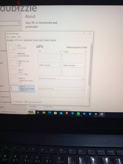 dell precision 7530workstation i5 8400h Nvidia qadro p2000 4g