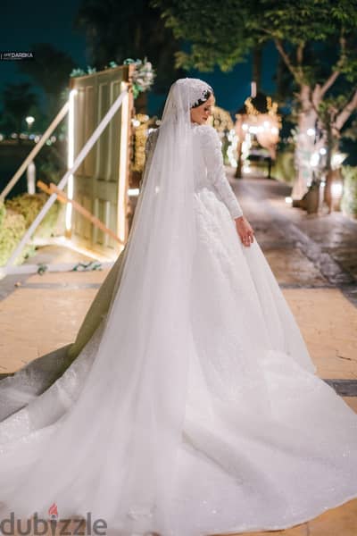 luxury princess wedding dress
