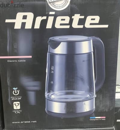 كاتل زجاج ١. ٧ لتر  Ariete بسعر الجمله