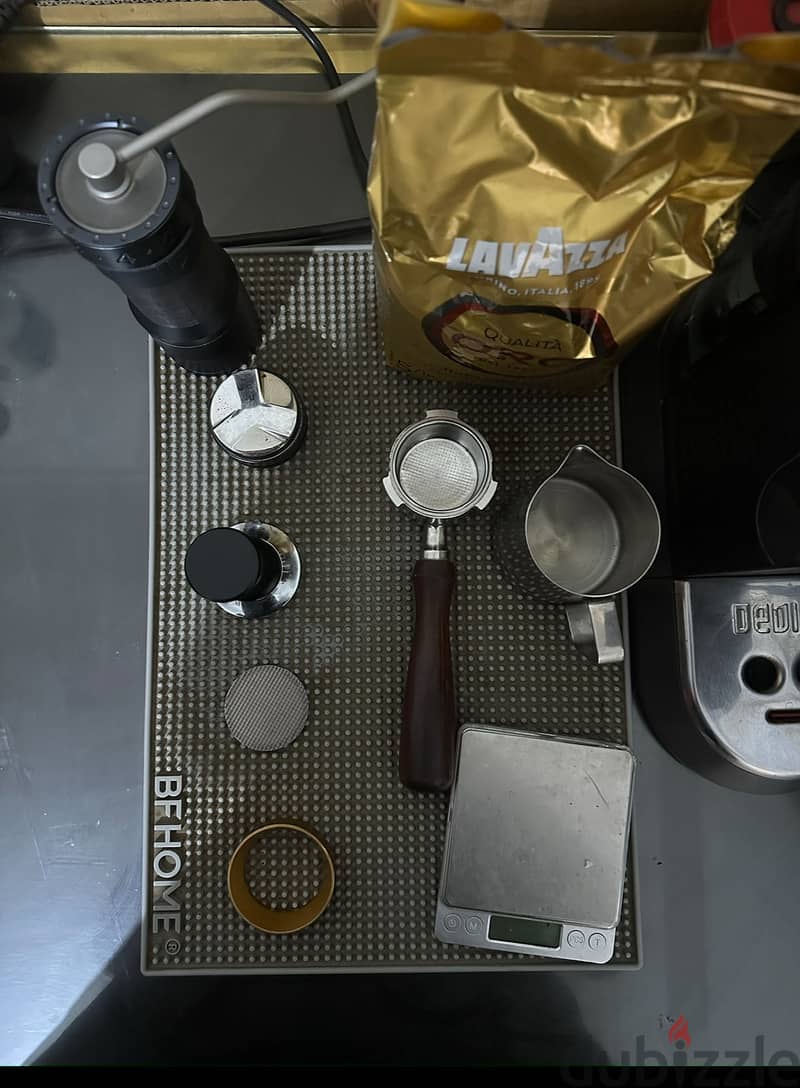 Delongi Dedica full coffee set 6