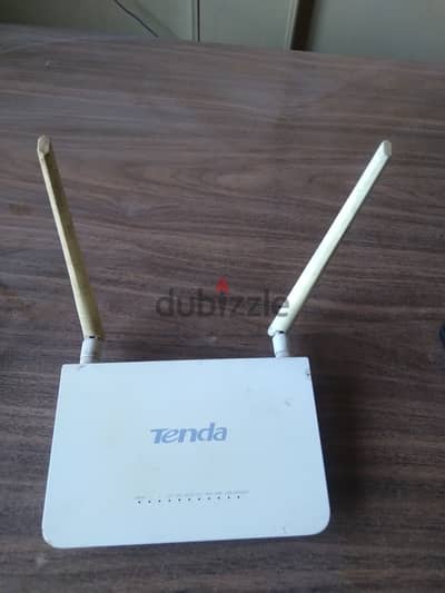 راوتر وأكسس بوينت تيندا Tenda N300 2 أنتينة بحالة ممتازة