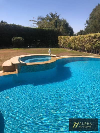 Luxury Villa for Rent in Katameya Heights | Private Pool | Semi-Furnished