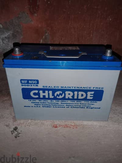 CHL RlDEبطارية 90امبير كسر زيرو