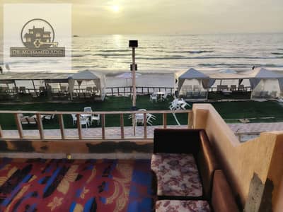 The largest villa directly on the beach 5 rooms 5 bathrooms private entrance to the beach Ajmiesta next to The Officers Club Ajmi Honeymoon Al-Betash Alexandria