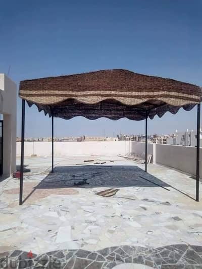 للتند و برجولات واسوار وشماسي تمر حنه