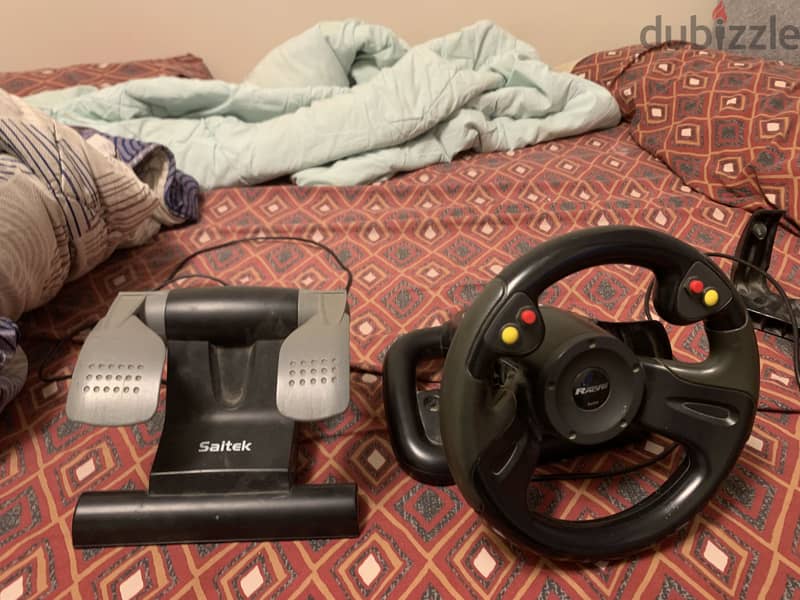 Saitek r220 steering wheel 3