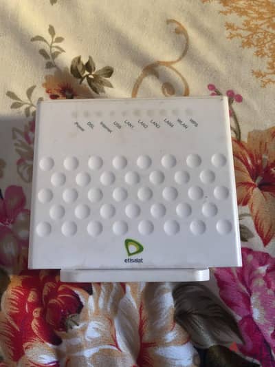 راوتر كسر زيروراوتر Etisalat VDSL (موديل ZTE H168N