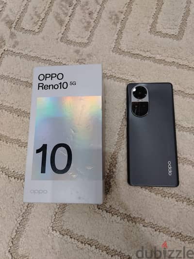 oppo reno 10 5g  بحاله ممتازه