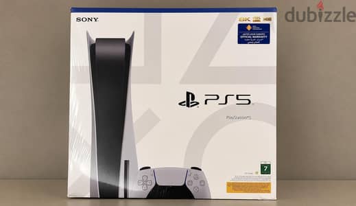 بلايستيشن PS5 متبرشم الجهاز متفتحش لسه متبرشم  825GB SSD